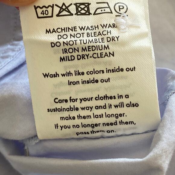 BOOB. DESIGN The Duo Maternity Nursing Shirtdress in Sky Blue- X-Large/XX-Large - Picture 14 of 16